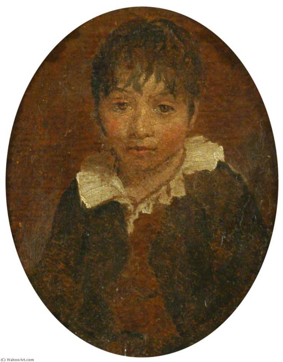 WikiOO.org - Encyclopedia of Fine Arts - Festés, Grafika David Wilkie Wynfield - Hartley Coleridge (1796–1849), as a Boy