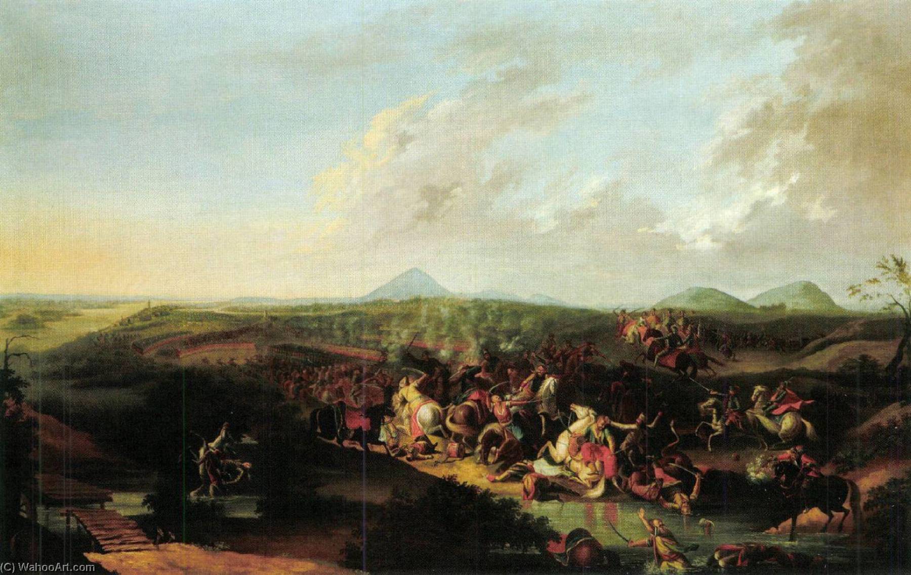 Wikioo.org - The Encyclopedia of Fine Arts - Painting, Artwork by József Borsos - The Battle of Mohács