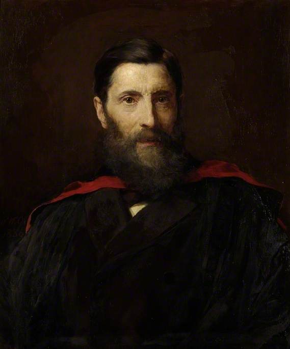 Wikioo.org - The Encyclopedia of Fine Arts - Painting, Artwork by Walter William Ouless - Professor Sir George Murray Humphrey