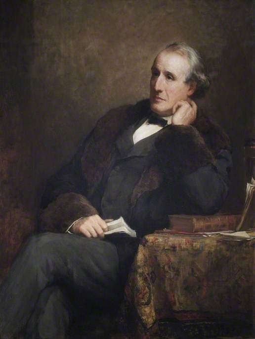 Wikioo.org - The Encyclopedia of Fine Arts - Painting, Artwork by Walter William Ouless - William Scovell Savory (1826–1895), Surgeon at St Bartholomew's Hospital