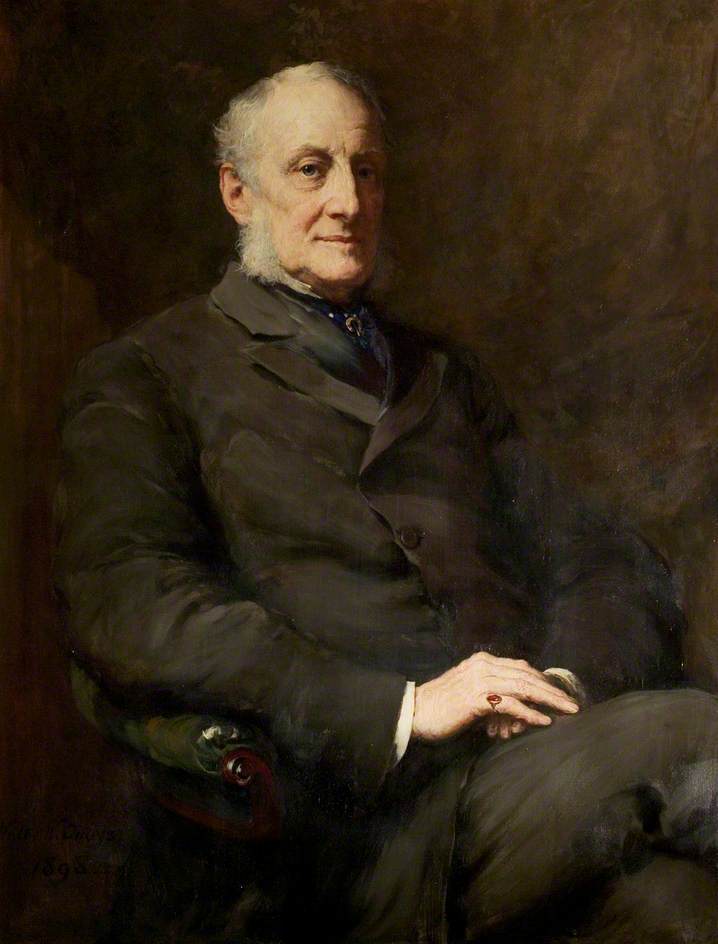Wikioo.org - The Encyclopedia of Fine Arts - Painting, Artwork by Walter William Ouless - William Henry (1856–1905), Lord Leigh, Lord Lieutenant