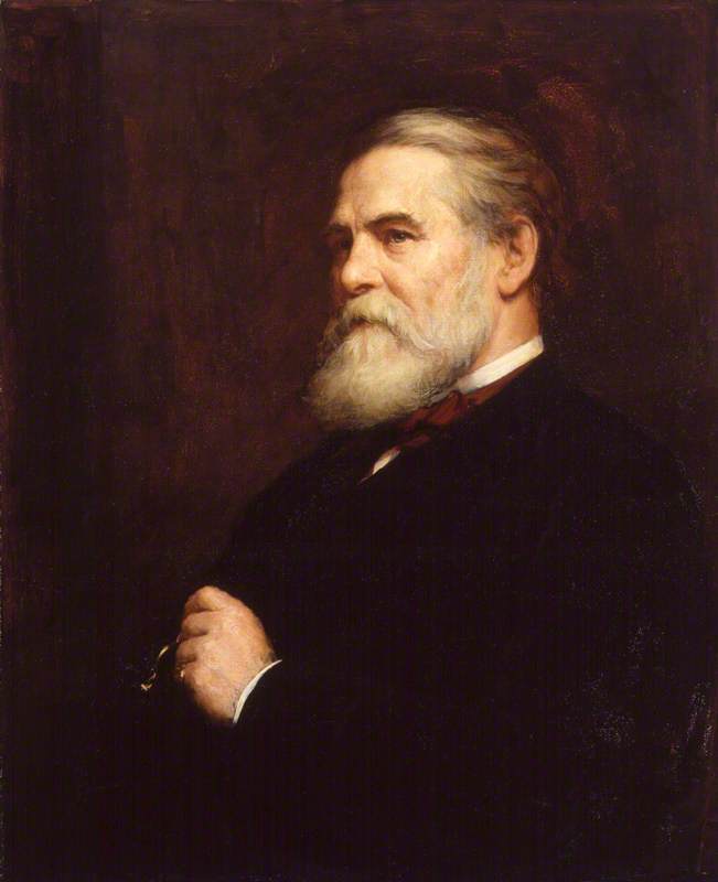 Wikioo.org - The Encyclopedia of Fine Arts - Painting, Artwork by Walter William Ouless - John Loughborough Pearson