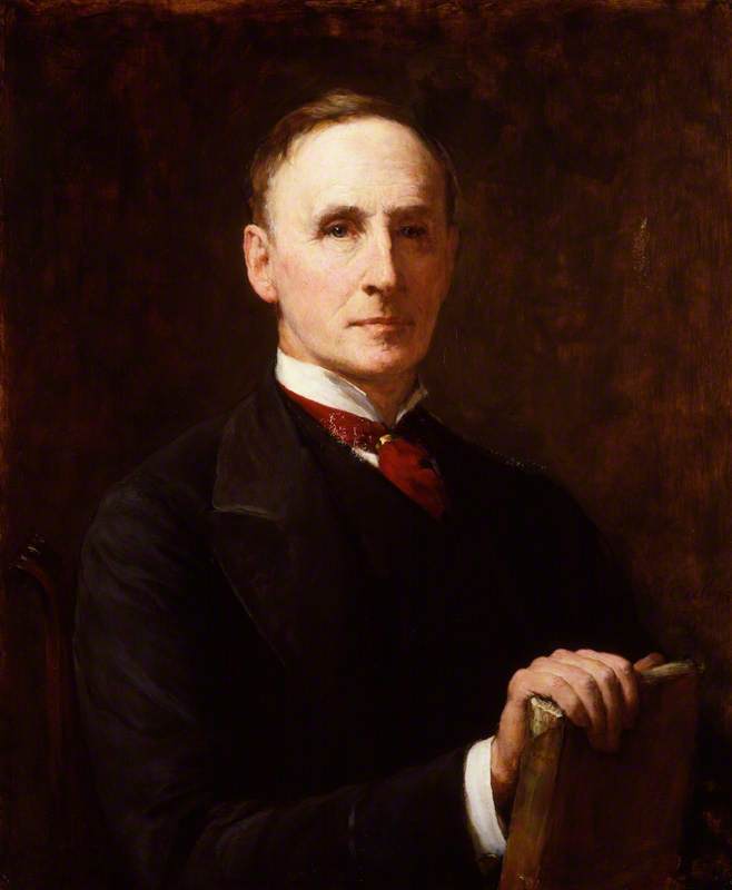 Wikioo.org - The Encyclopedia of Fine Arts - Painting, Artwork by Walter William Ouless - John Morley, 1st Viscount Morley of Blackburn