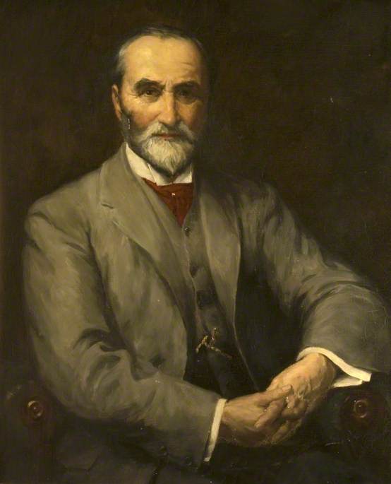 Wikioo.org - The Encyclopedia of Fine Arts - Painting, Artwork by Walter William Ouless - Alfred Pope (1842–1934)