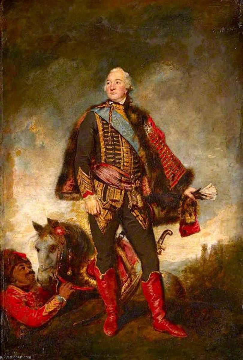 Wikioo.org - The Encyclopedia of Fine Arts - Painting, Artwork by Samuel Drummond - Louis Philippe Joseph, Duke of Orleans, 'Philippe Egalité' (after Joshua Reynolds)