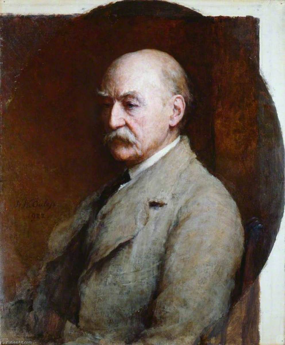 Wikioo.org - The Encyclopedia of Fine Arts - Painting, Artwork by Walter William Ouless - Thomas Hardy
