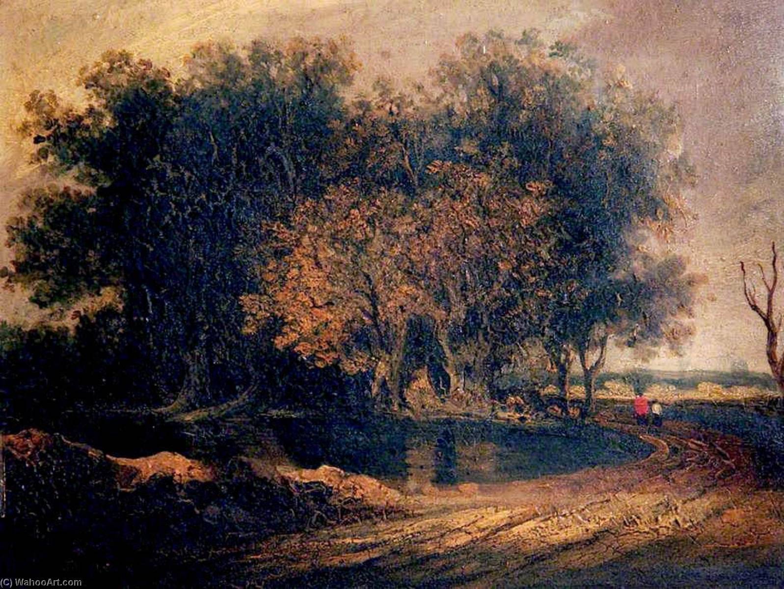 Wikioo.org - The Encyclopedia of Fine Arts - Painting, Artwork by John Berney Crome - Landscape