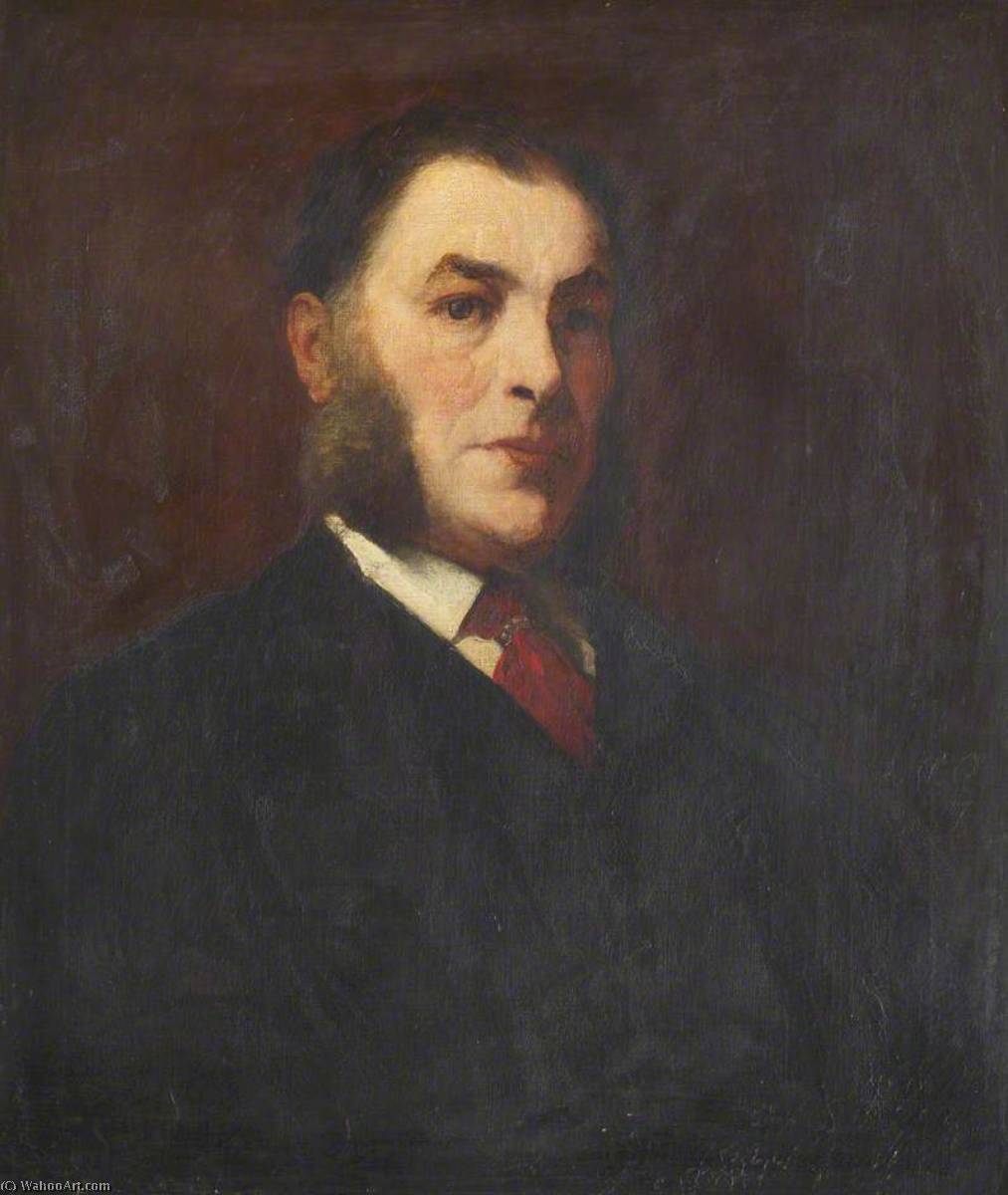 Wikioo.org - The Encyclopedia of Fine Arts - Painting, Artwork by Walter William Ouless - Frederick Harrison (1831–1923), Scholar (1848), Fellow (1854), Honorary Fellow (1899), DCL
