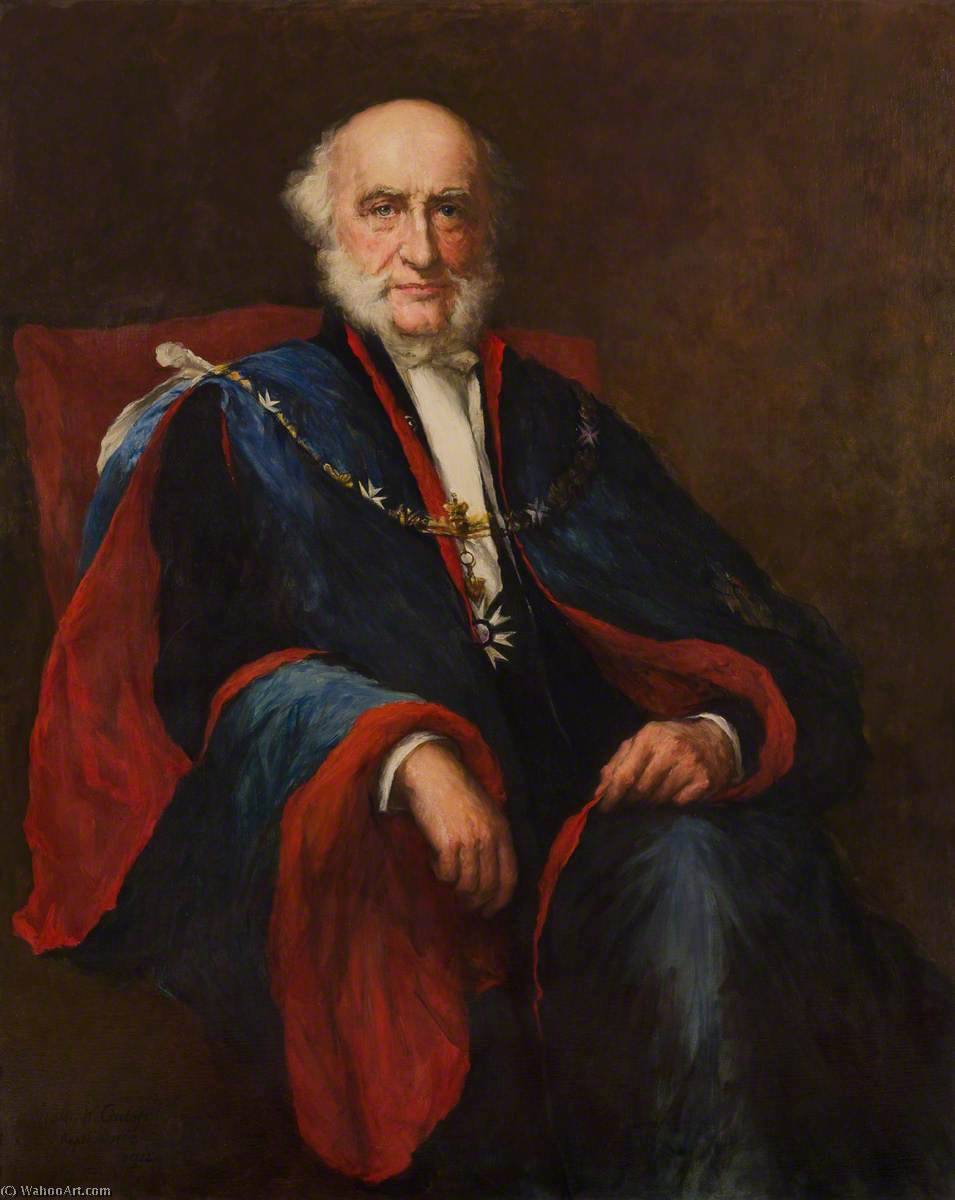 WikiOO.org - 백과 사전 - 회화, 삽화 Walter William Ouless - Sir Donald Currie (1825–1909)
