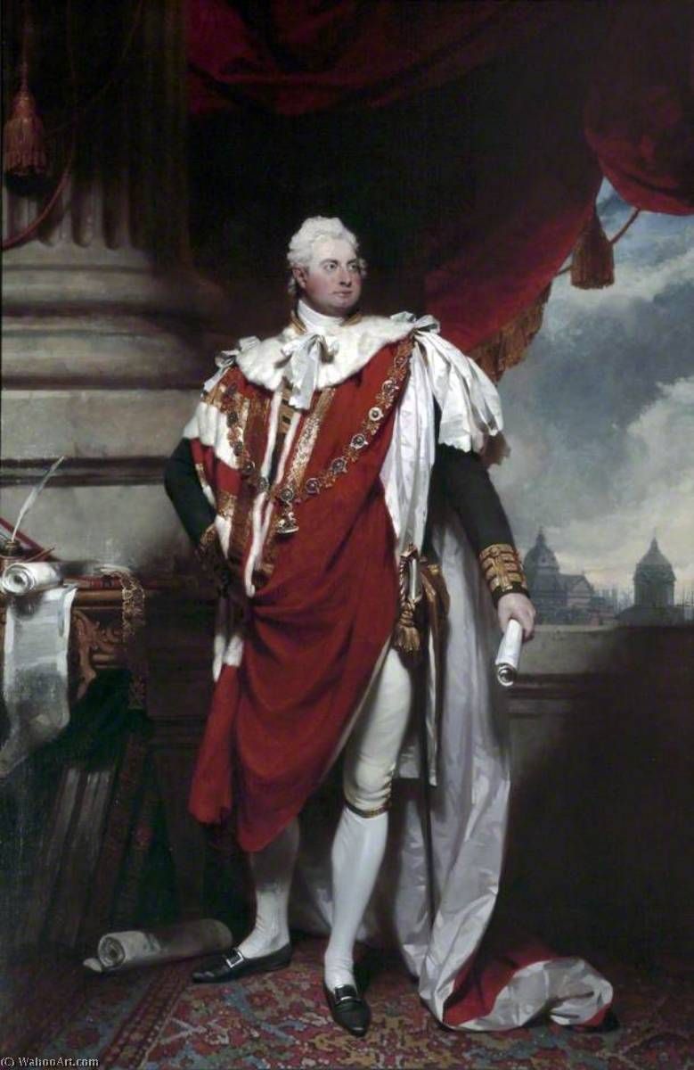 WikiOO.org - Encyclopedia of Fine Arts - Målning, konstverk Martin Archer Shee - Duke of Clarence (1765–1837), Later William IV