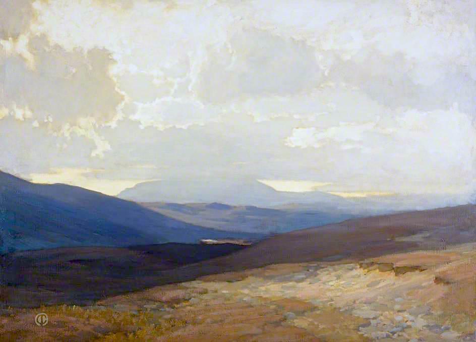 Wikioo.org - The Encyclopedia of Fine Arts - Painting, Artwork by James Cadenhead - A Highland Pastoral