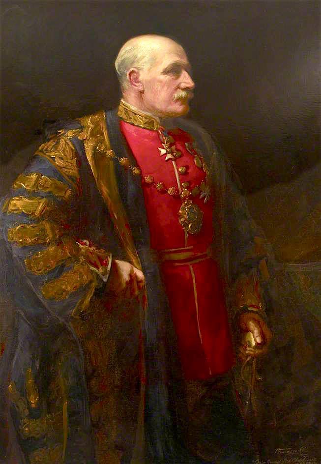 Wikioo.org - The Encyclopedia of Fine Arts - Painting, Artwork by Philip Tennyson Cole - Major General the Right Honourable Lord Cheylesmore, Mayor of Westminster