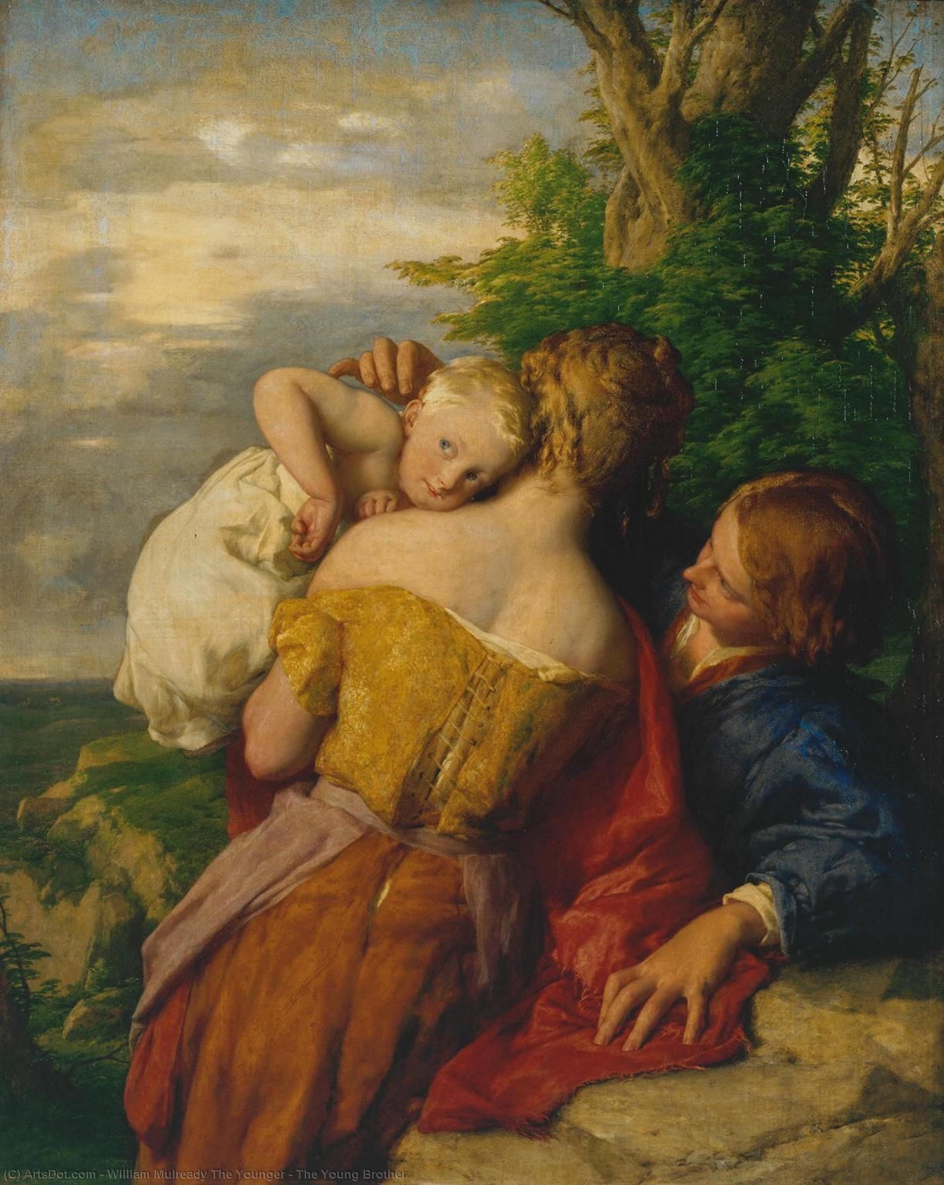 Wikioo.org – La Enciclopedia de las Bellas Artes - Pintura, Obras de arte de William Mulready The Younger - los jóvenes hermano