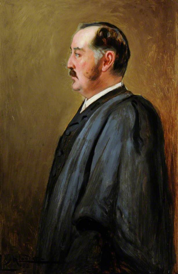 Wikioo.org - The Encyclopedia of Fine Arts - Painting, Artwork by John Saint Helier Lander - Théodore Le Gallais, Connétable (1886–1892), Advocate of the Royal Court, HM Receiver General and Deputy of the Parish