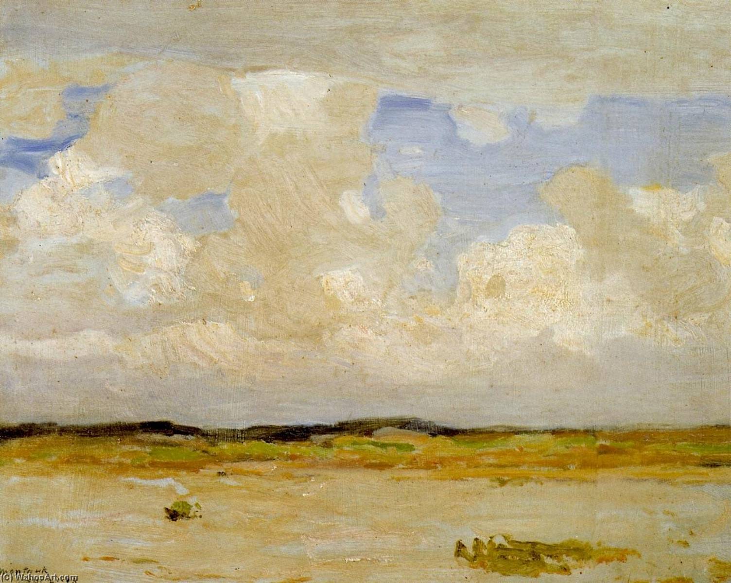 Wikioo.org - The Encyclopedia of Fine Arts - Painting, Artwork by William Langson Lathrop - Montauk, Sept. 21, 1938 (last painting)