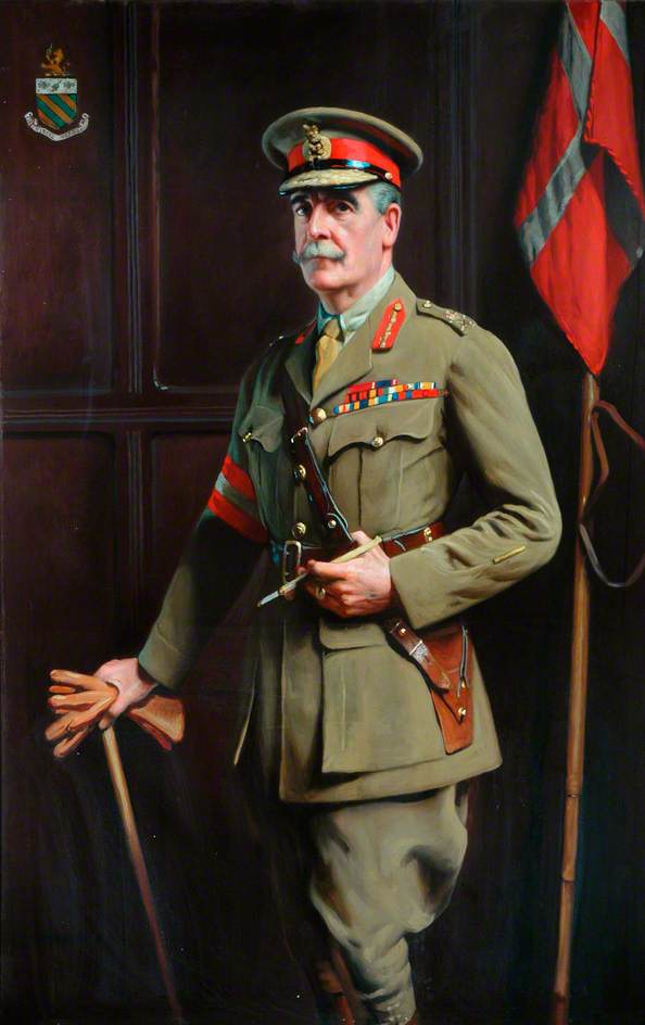 Wikioo.org - The Encyclopedia of Fine Arts - Painting, Artwork by John Saint Helier Lander - General Sir Edward Stanislaus Bulfin, KCB, CVO, LLD, Colonel of the Regiment (1914–1939)