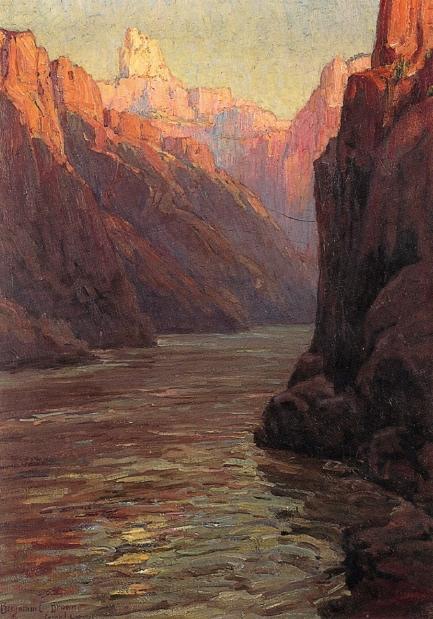 Wikioo.org - The Encyclopedia of Fine Arts - Painting, Artwork by Benjamin Chambers Brown - Grand Canyon