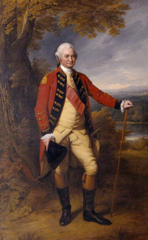 WikiOO.org - Encyclopedia of Fine Arts - Maleri, Artwork Nathaniel Dance-Holland - Robert Clive (1725–1774), 1st Baron Clive of Plassey, 'Clive of India'