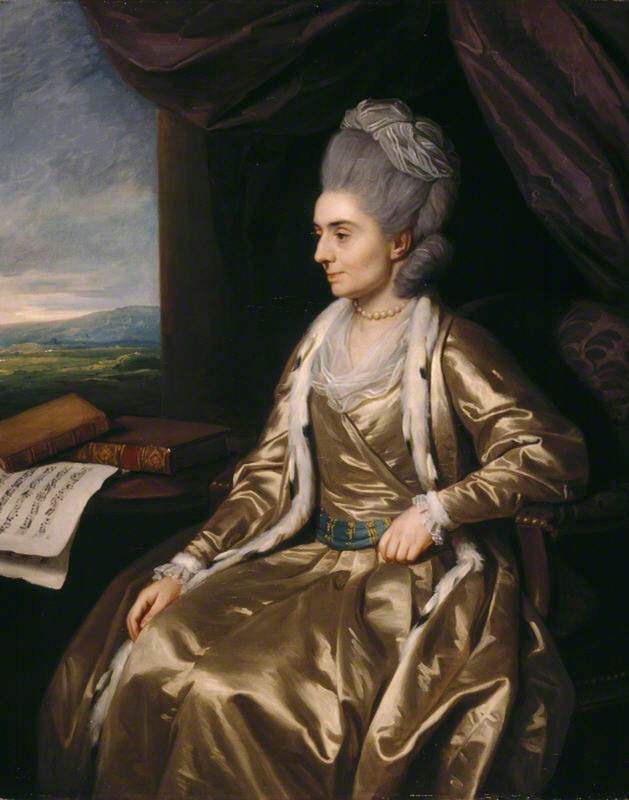 Wikioo.org – L'Encyclopédie des Beaux Arts - Peinture, Oeuvre de Nathaniel Dance-Holland - margaret maskelyne ( 1733–1817 ) , lady clive