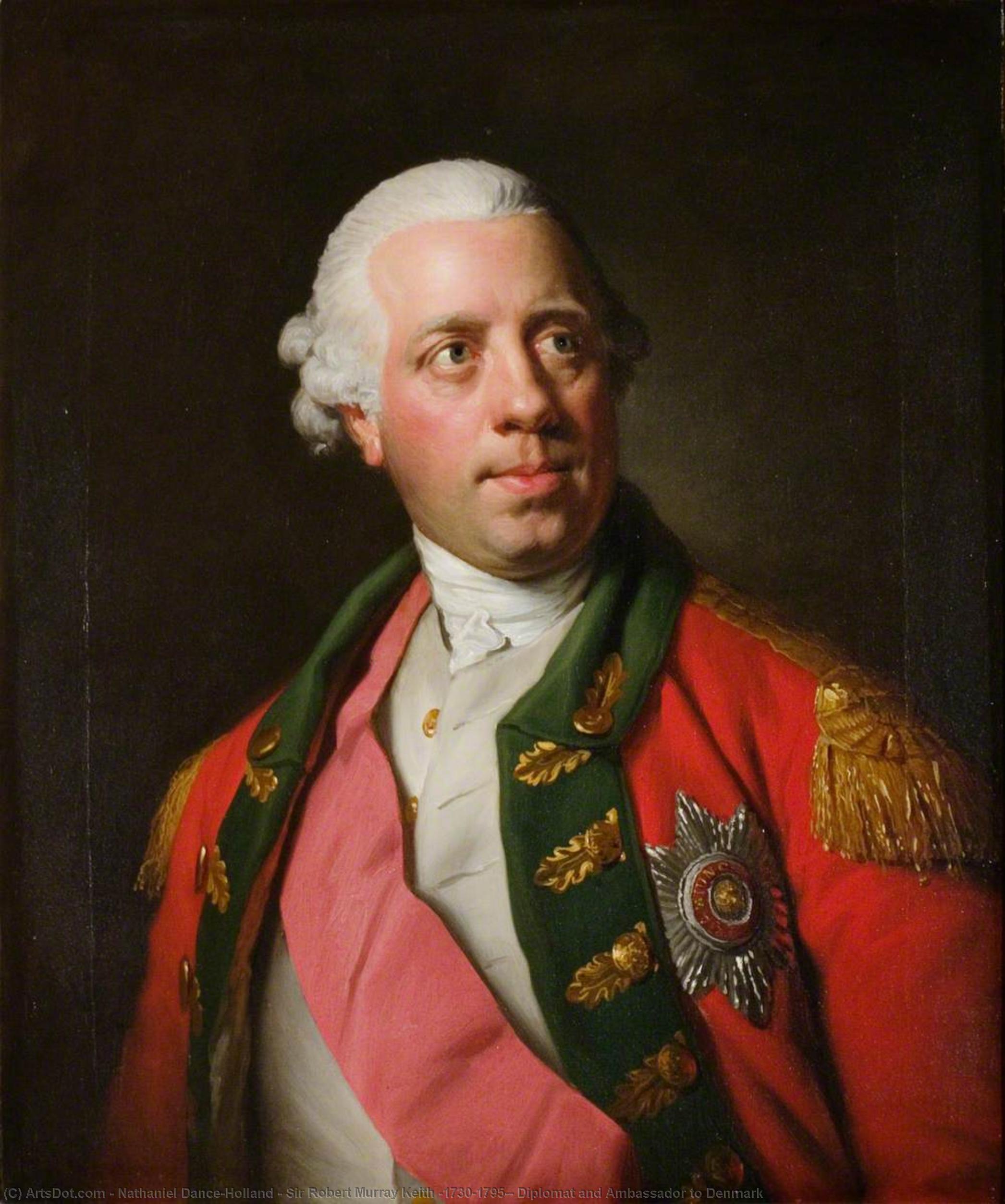 Wikioo.org - The Encyclopedia of Fine Arts - Painting, Artwork by Nathaniel Dance-Holland - Sir Robert Murray Keith (1730–1795), Diplomat and Ambassador to Denmark