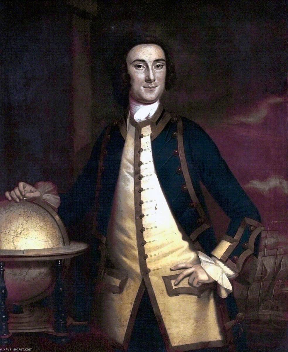 Wikioo.org - Bách khoa toàn thư về mỹ thuật - Vẽ tranh, Tác phẩm nghệ thuật Nathaniel Dance-Holland - Sir Hugh Palliser (1722–1796), Governor of Greenwich Hospital