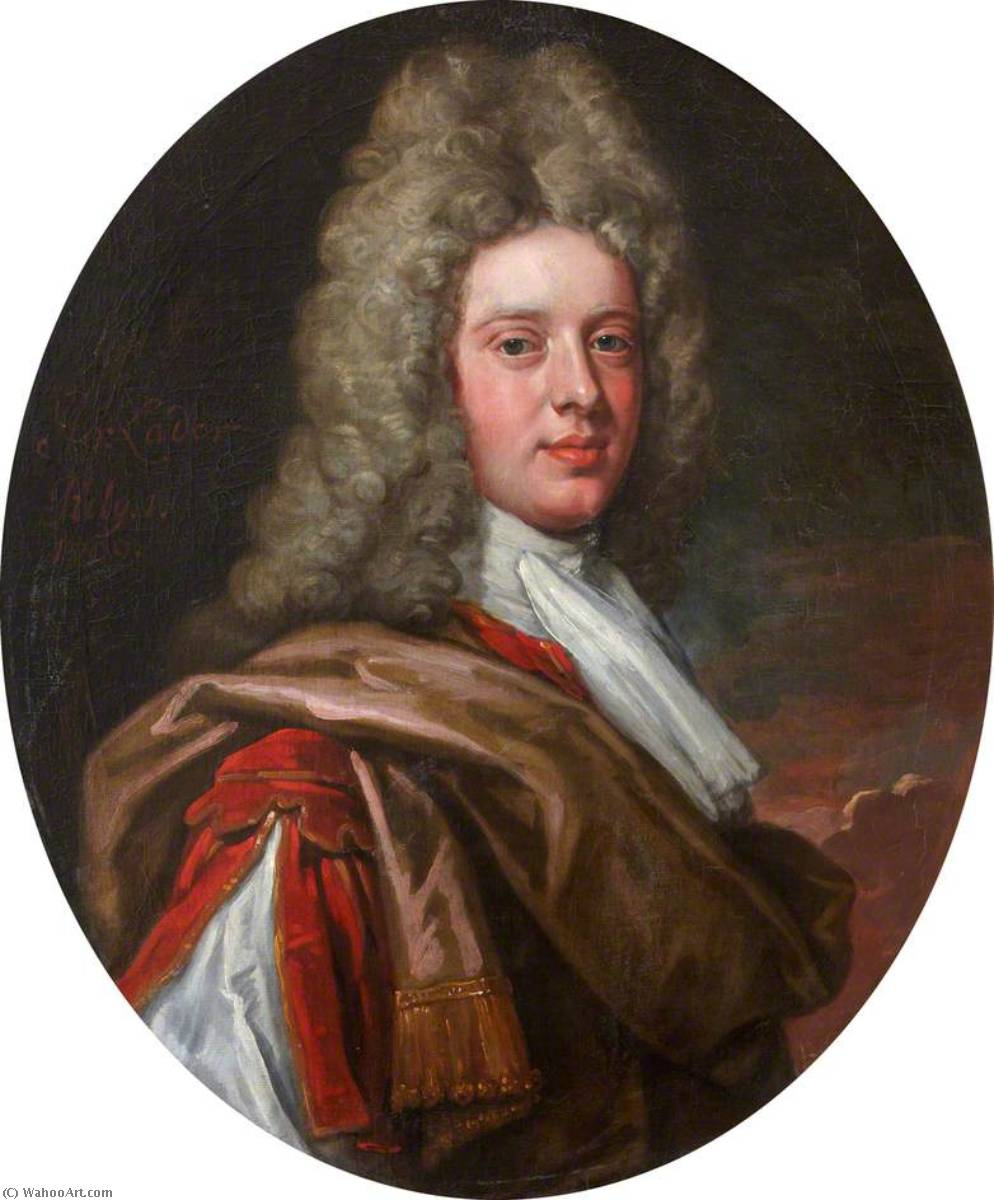 Wikioo.org - สารานุกรมวิจิตรศิลป์ - จิตรกรรม William Aikman - John Lauder (c.1680–1737), FRCSEd (1709)