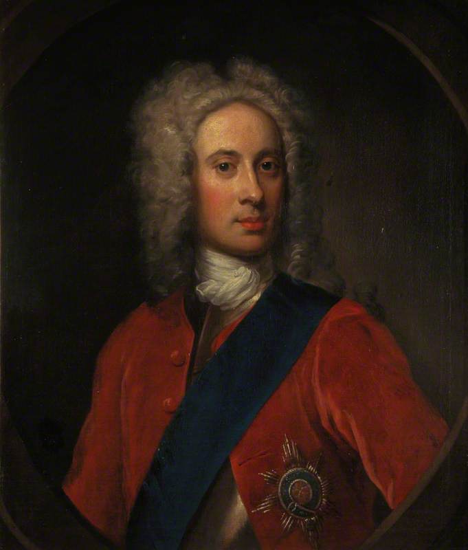 Wikioo.org - The Encyclopedia of Fine Arts - Painting, Artwork by William Aikman - John Campbell (1680–1743), 2nd Duke of Argyll and Greenwich, Soldier and Statesman