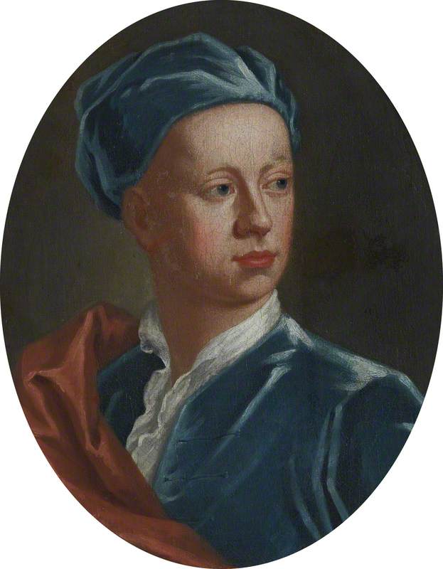 WikiOO.org - Encyclopedia of Fine Arts - Maľba, Artwork William Aikman - James Thomson (1700–1748), Poet