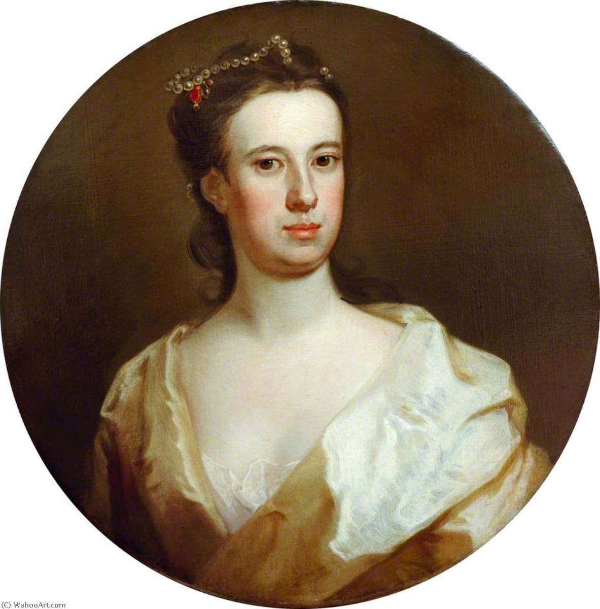 WikiOO.org - Енциклопедія образотворчого мистецтва - Живопис, Картини
 William Aikman - Mary Savile (1700–1751), Countess of Thanet