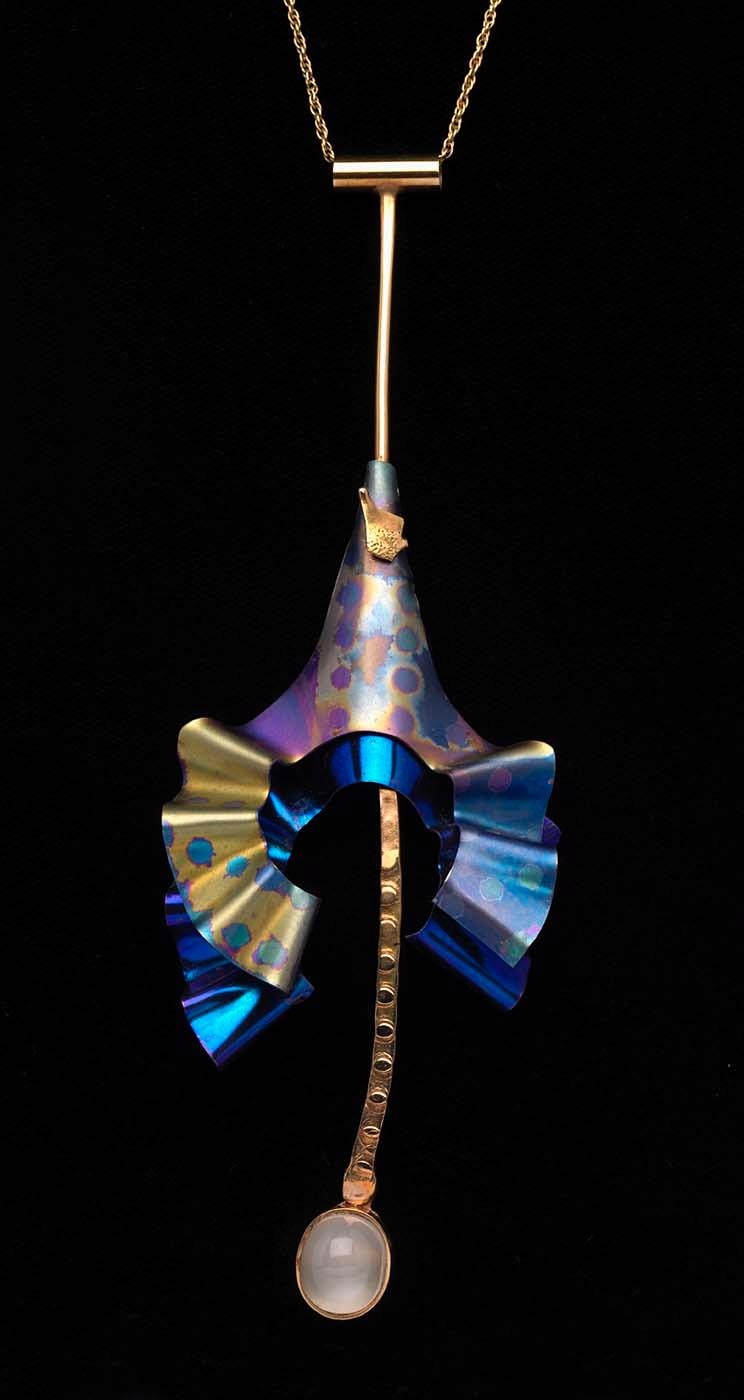 Wikioo.org - The Encyclopedia of Fine Arts - Painting, Artwork by Florence Resnikoff - Ripple Pendant