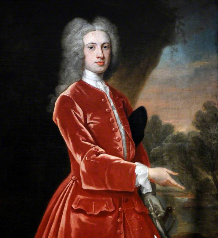 Wikioo.org - The Encyclopedia of Fine Arts - Painting, Artwork by William Aikman - Sir Henry Harpur (1708–1748), 5th Bt