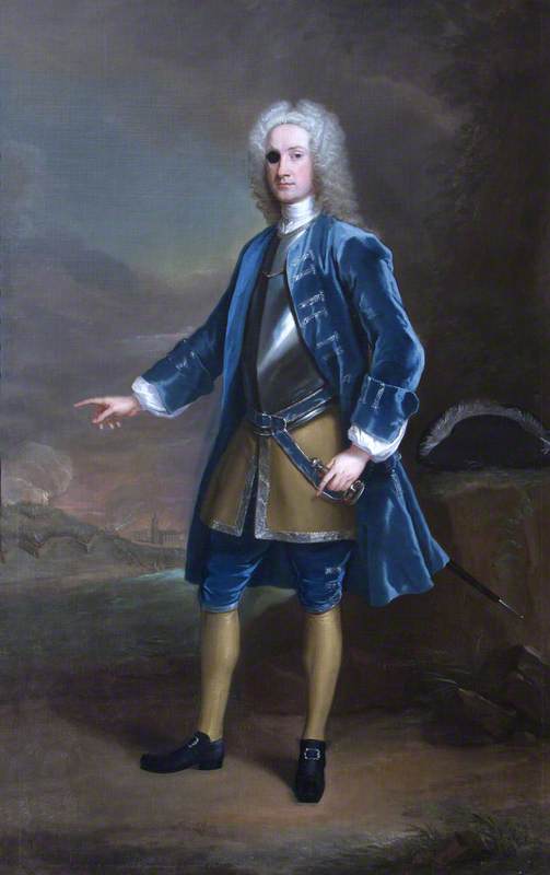 Wikioo.org - The Encyclopedia of Fine Arts - Painting, Artwork by William Aikman - Field Marshal Sir Robert Rich (1685–1768), 4th Bt