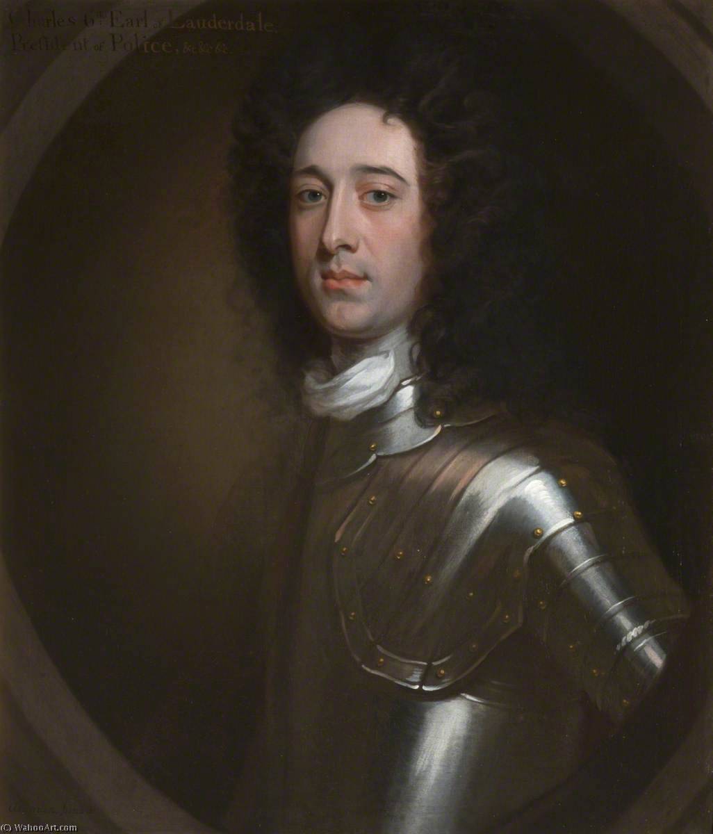 Wikioo.org - The Encyclopedia of Fine Arts - Painting, Artwork by William Aikman - Charles Maitland (1688–1744), 6th Earl of Lauderdale