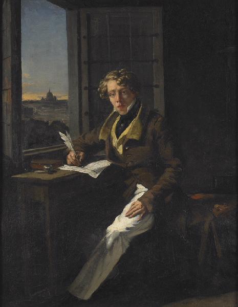 Wikioo.org - The Encyclopedia of Fine Arts - Painting, Artwork by Joseph Désiré Court - Portrait de Victor Rifaut, compositeur