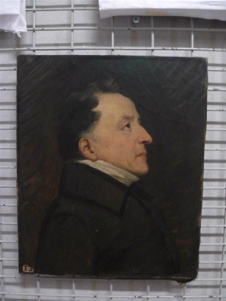 Wikioo.org - The Encyclopedia of Fine Arts - Painting, Artwork by Joseph Désiré Court - Portrait de Monsieur le comte de Bondy