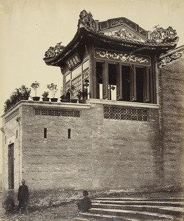 WikiOO.org - Encyclopedia of Fine Arts - Målning, konstverk Felice Beato - Chinese Merchant's House, Canton