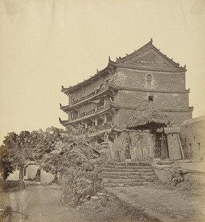 WikiOO.org - Encyclopedia of Fine Arts - Lukisan, Artwork Felice Beato - Five Storied Pagoda, Canton