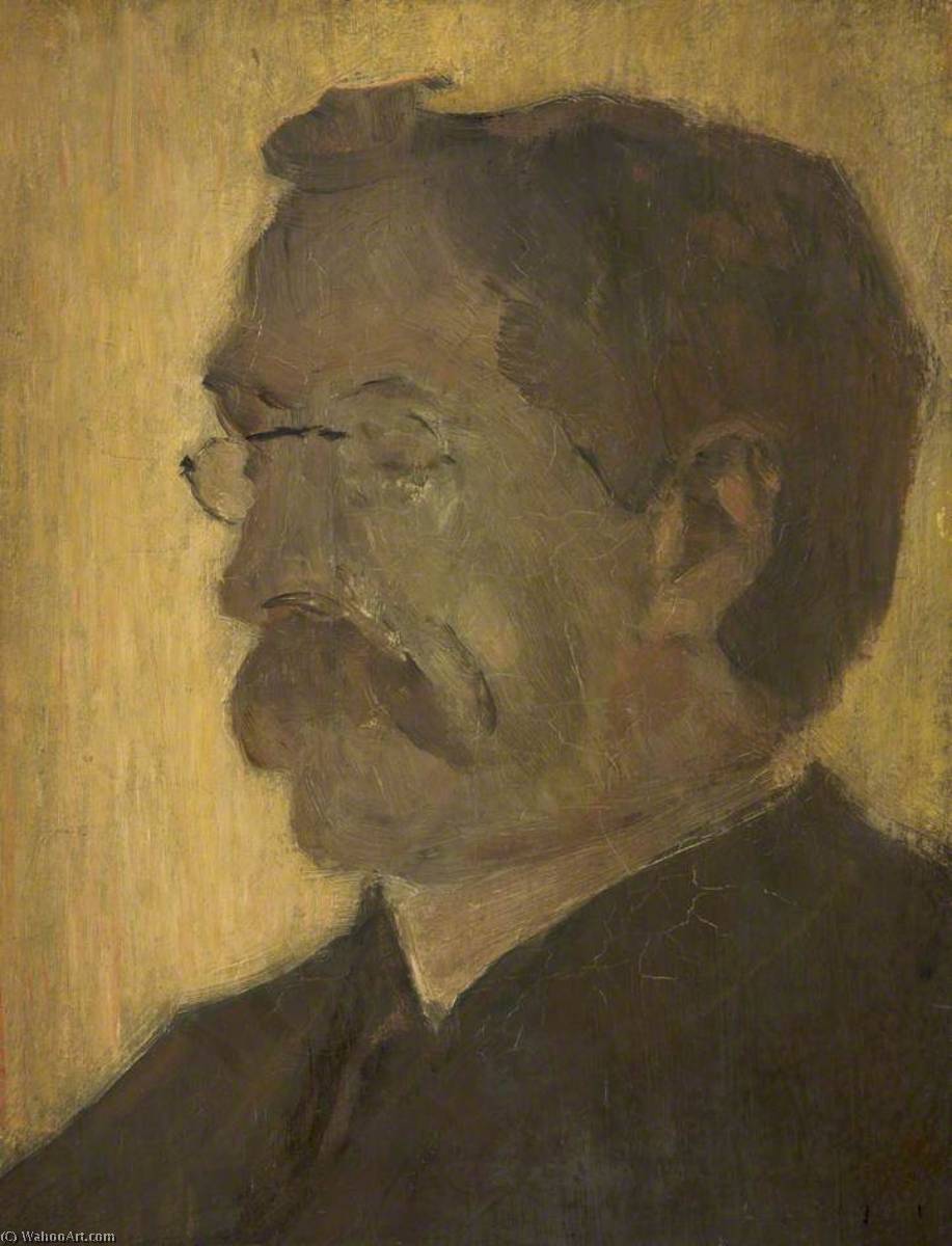 WikiOO.org - Enciklopedija dailės - Tapyba, meno kuriniai Lawrence Stephen Lowry - Portrait of the Artist's Father