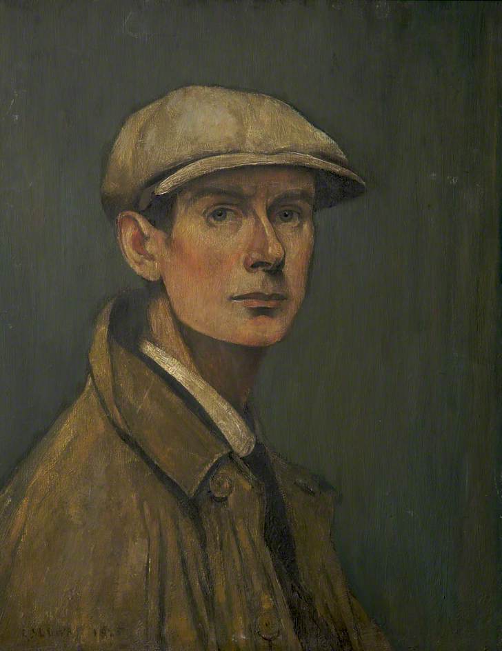 Wikioo.org - The Encyclopedia of Fine Arts - Painting, Artwork by Lawrence Stephen Lowry - Self Portrait