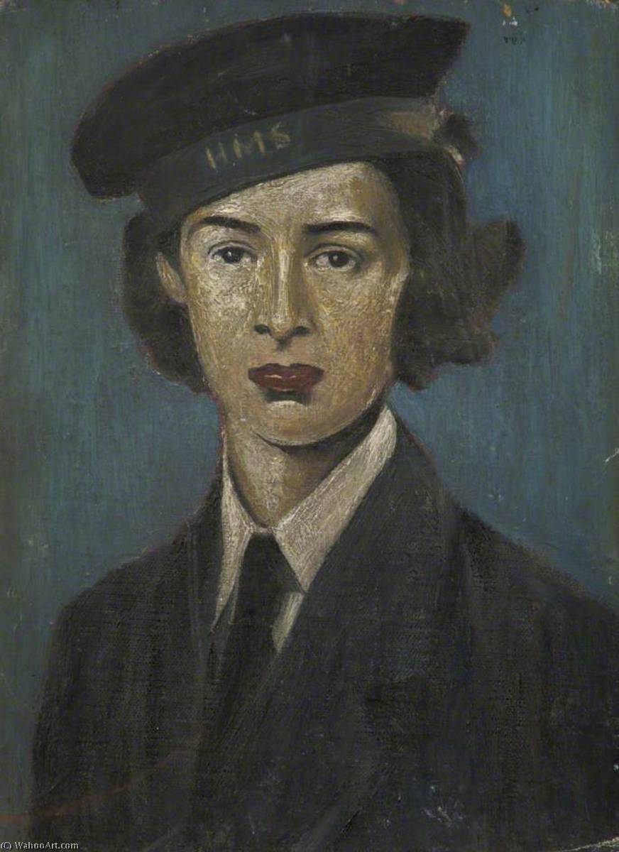 WikiOO.org - Encyclopedia of Fine Arts - Maalaus, taideteos Lawrence Stephen Lowry - Portrait of a WREN
