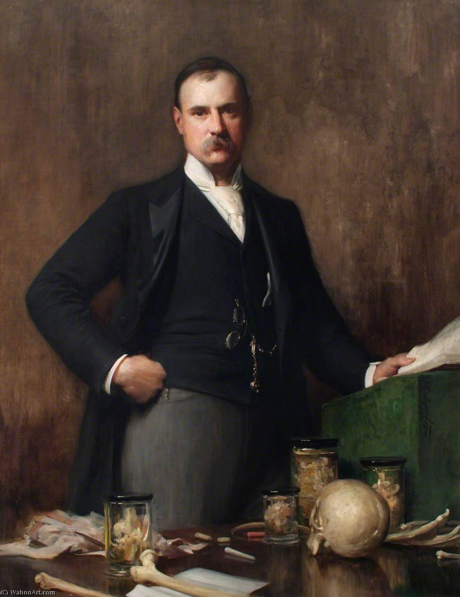 Wikioo.org - Bách khoa toàn thư về mỹ thuật - Vẽ tranh, Tác phẩm nghệ thuật Samuel Luke Fildes - Sir Frederick Treves (1853–1923)