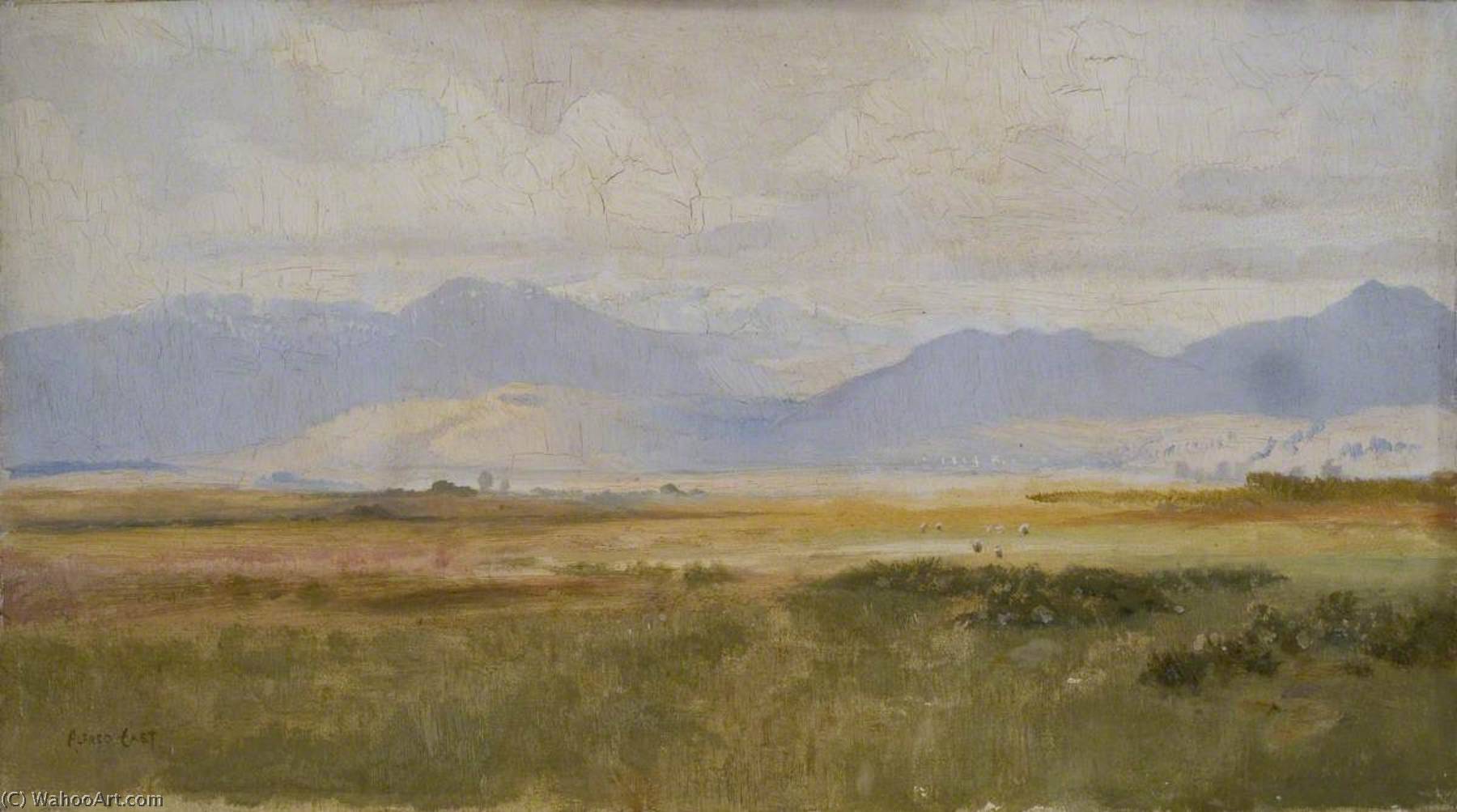 WikiOO.org - Encyclopedia of Fine Arts - Maľba, Artwork Alfred East - The Bay of Harlech