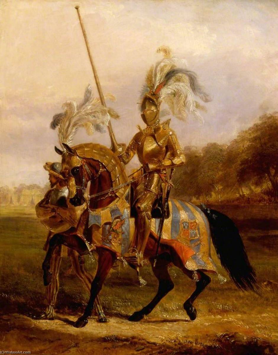 Wikioo.org – L'Enciclopedia delle Belle Arti - Pittura, Opere di Edward Henry Corbould - Signore Eglinton