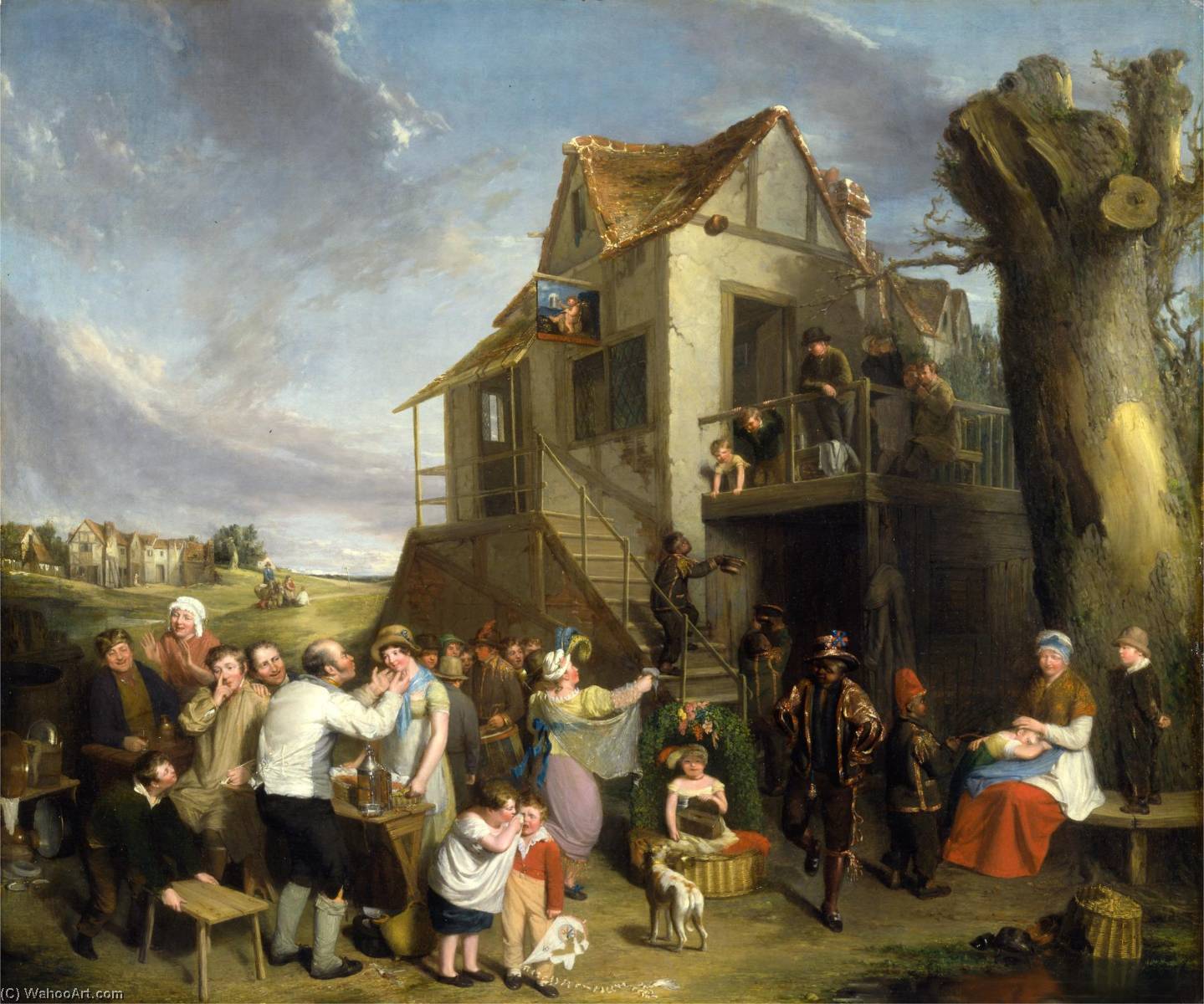 Wikioo.org - The Encyclopedia of Fine Arts - Painting, Artwork by William Collins - May Day