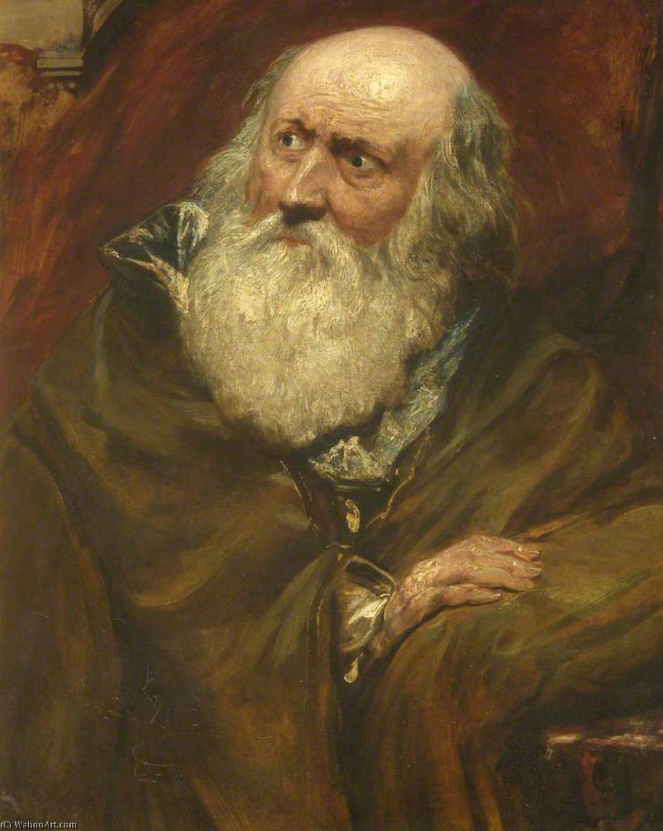 Wikioo.org - The Encyclopedia of Fine Arts - Painting, Artwork by William Etty - Charles Kean as King Lear
