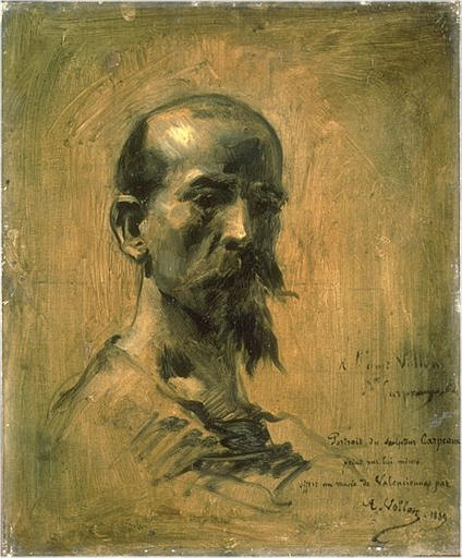 Wikioo.org - สารานุกรมวิจิตรศิลป์ - จิตรกรรม Jean Baptiste Carpeaux - Autoportrait