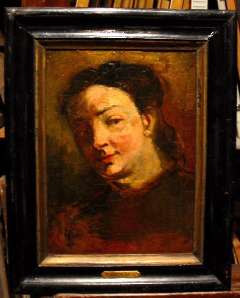 Wikioo.org - The Encyclopedia of Fine Arts - Painting, Artwork by Jean Baptiste Carpeaux - Portrait de Madame Parpolet