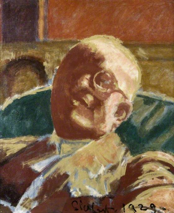 WikiOO.org - Encyclopedia of Fine Arts - Målning, konstverk Walter Richard Sickert - Sir Hugh Walpole (1884–1941)