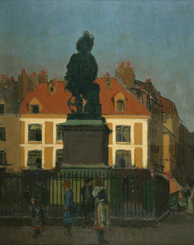 Wikioo.org - The Encyclopedia of Fine Arts - Painting, Artwork by Walter Richard Sickert - Le Grand Duquesne, Dieppe