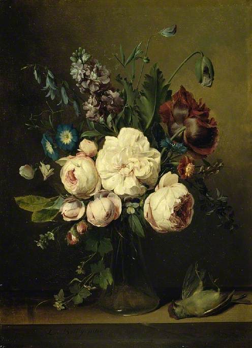 Wikioo.org - The Encyclopedia of Fine Arts - Painting, Artwork by Louis Léopold Boilly - A Vase of Flowers